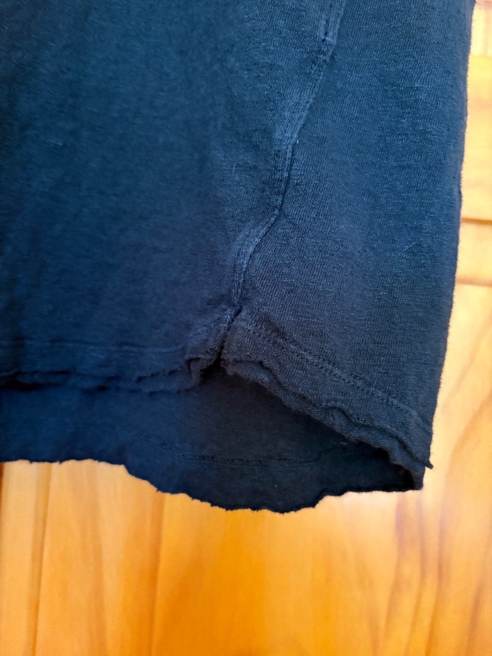 Frame 100% Organic Cotton Black Short Sleeve T-Shirt Size Medium - Picture 4 of 9
